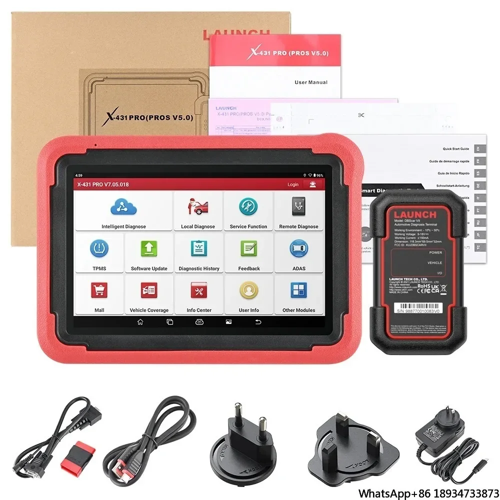 X431 PROS V 5.0 Diagnostic Tools OBD2 Scanner  Auto Automotive Tool Car Scan Autoscanner Diagnosis X-431 Pro V