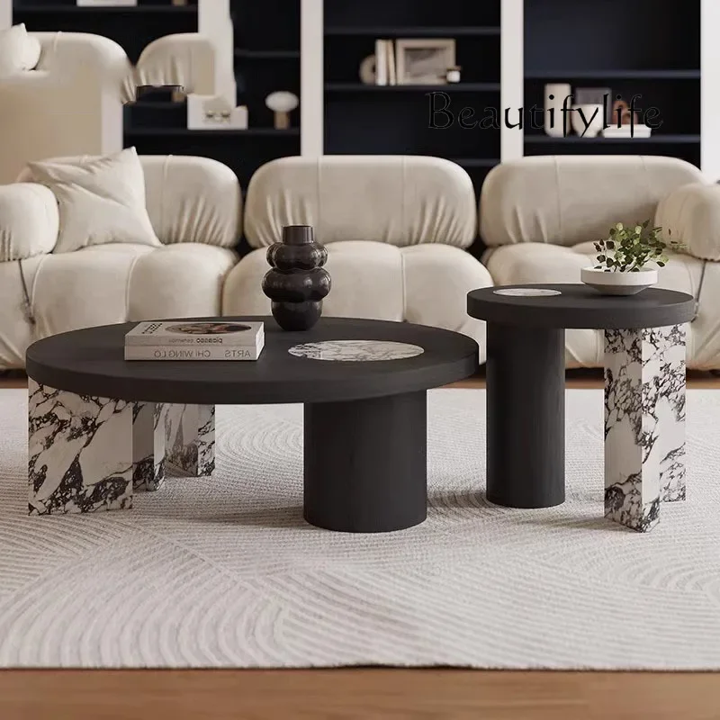 

V Coffee Table Italian Minimalist Living Room Black Modern Luxury Coffee Table Unique Design Mesas De Centro Para Sala Furniture