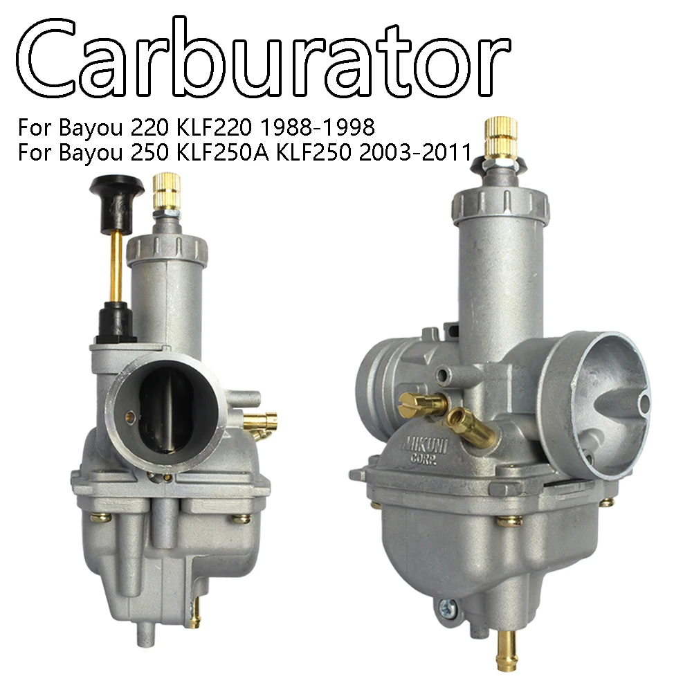 

Motorcycle Carburetor for Bayou 220 KLF220 1988-1998, Bayou 250 KLF250A KLF250 2003-2011