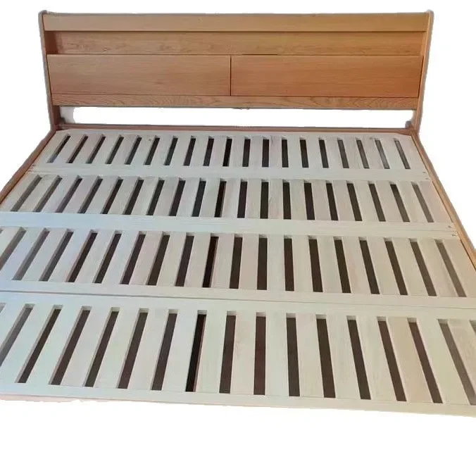 

Small apartment 1.5m household Japanese style 1.8m master bedroom storage double bed