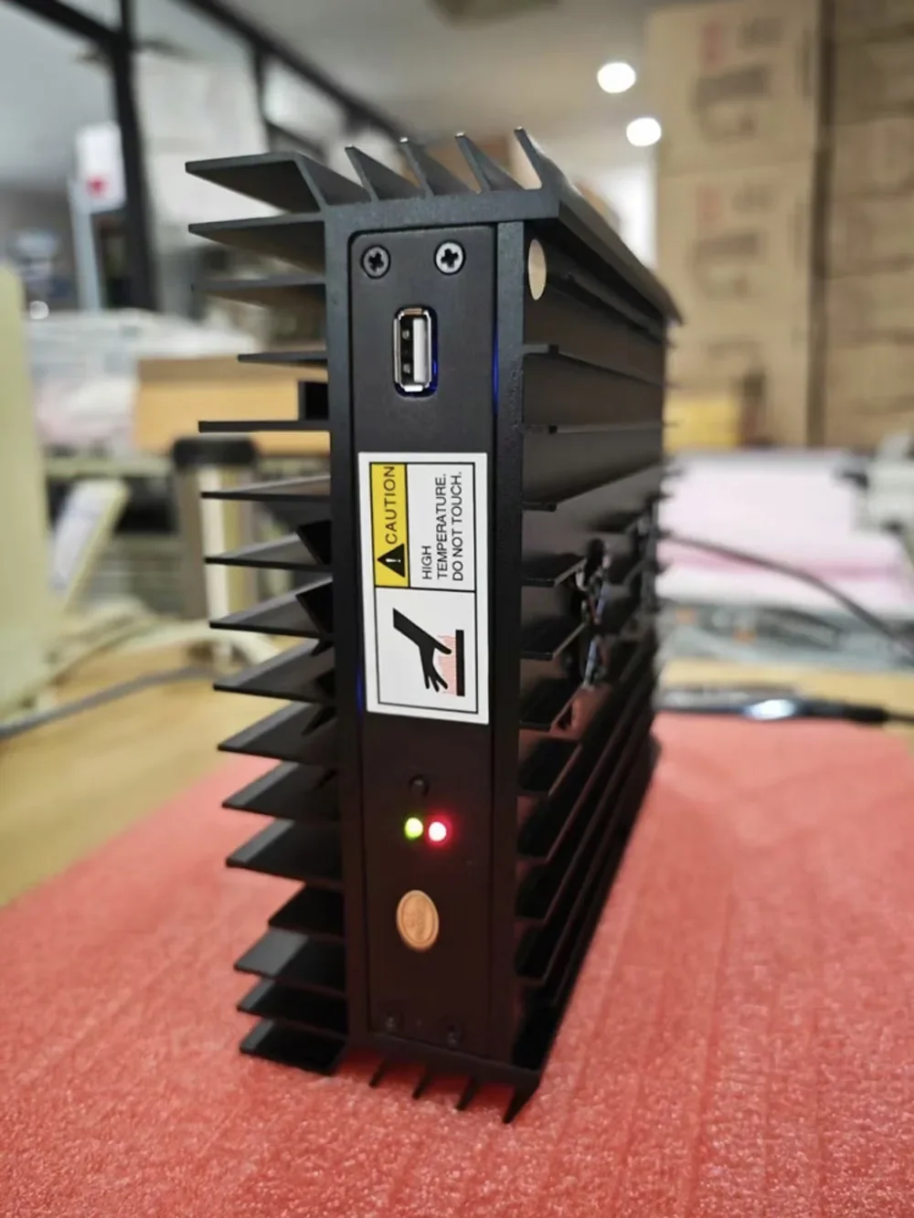 2 قطعة 5 قطعة 1 قطعة IceRiver ALEO AE0 60MH 100 واط kaspa آلة التعدين Asic التشفير مينر AE0 AEO مينر مع PSU #4