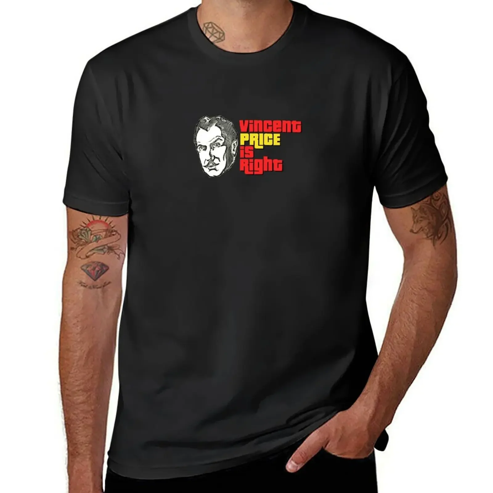 Vincent Price is Right T-Shirt anime t shirts new gifts and t-shirts Anime t-shirt mens t shirts pack