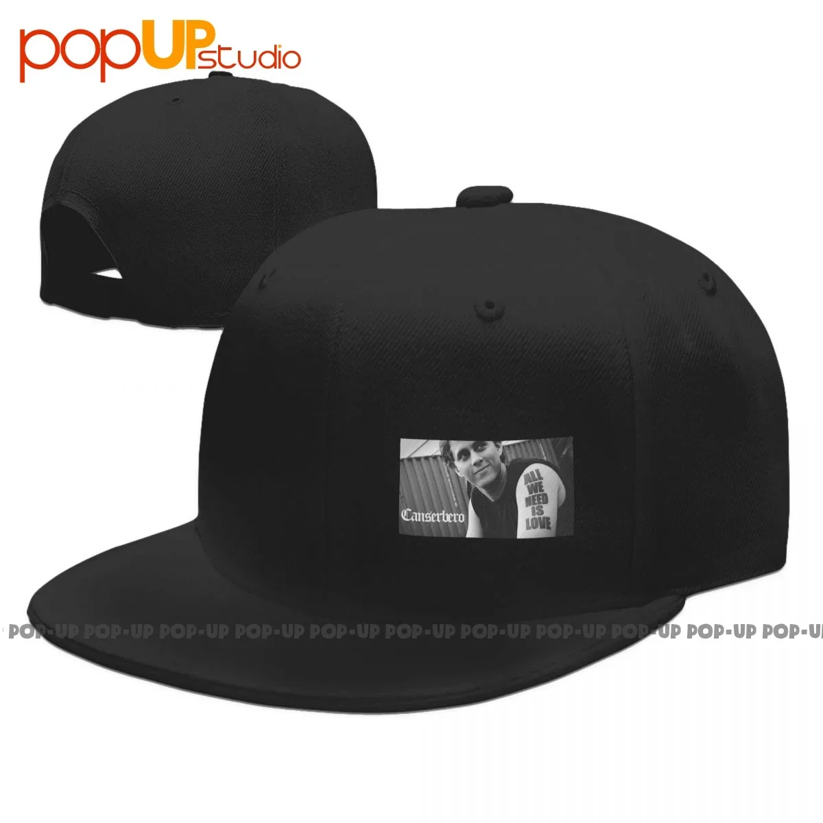 New Canserbero Venezuelan Singer Songwriter Band Popular Premium Snapback Cap Print Baseball Caps