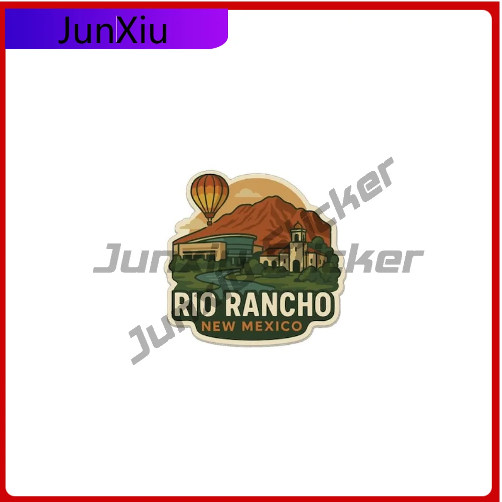 

Rio Rancho New Mexico Travel Cover Scratches Sticker Vinyl Decal Suv Car Window Suv Camper Windshield Decoration Funny Decoratio