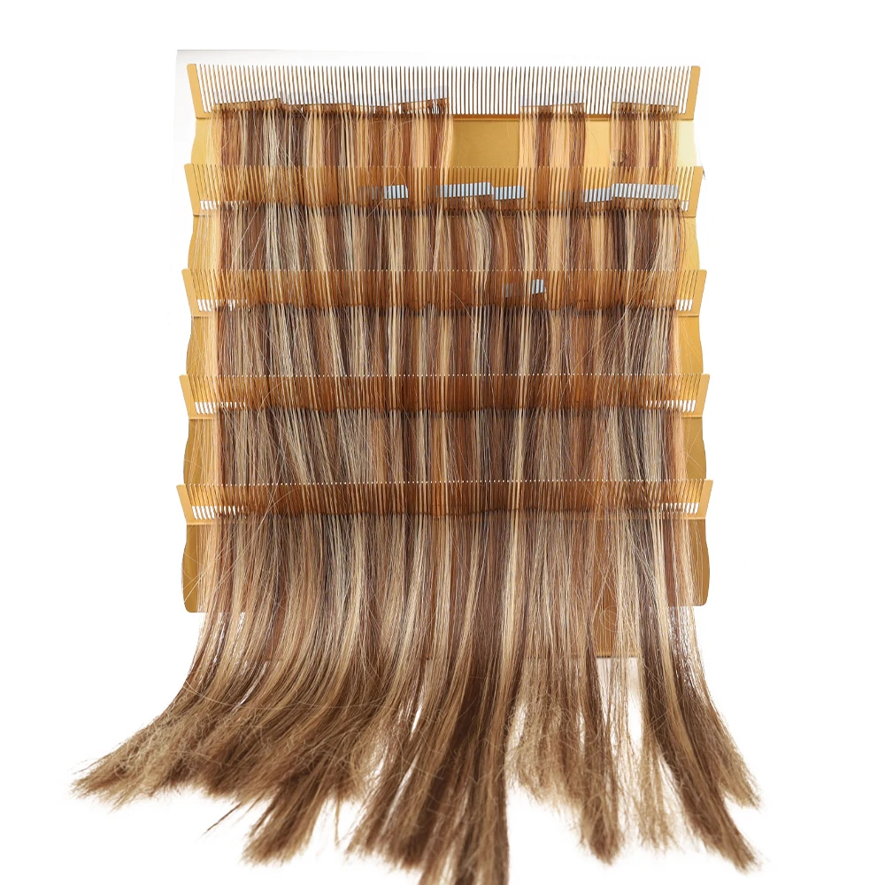 Lanshii Hair Extension Refit Rack Board 5 Easibonds Professional Holder System for Salon Extension Maintenance Tool