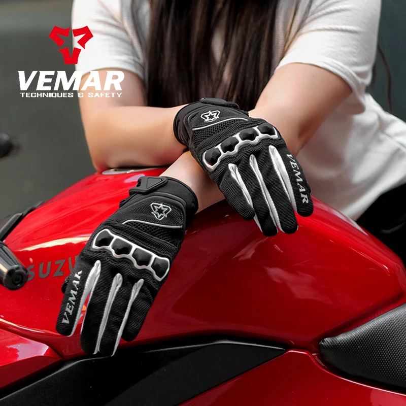 

Мотоциклетные перчатки для мужчин и женщин, дышащие перчатки для мотокросса, противоскользящие мотоциклетные перчатки, перчатки для велосипеда с сенсорным экраном, перчатки для квадроциклов, MTB