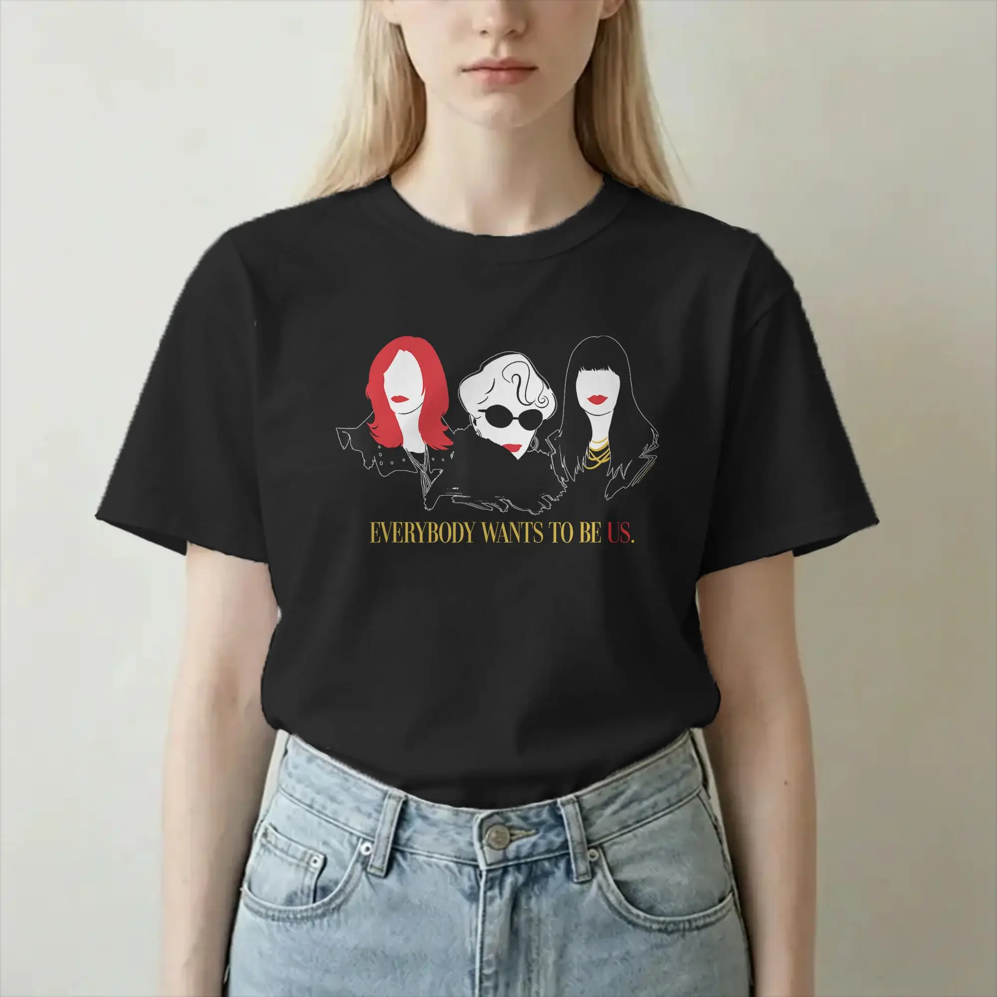 Футболки с надписью «The Devil Wears Pradas» и цитатой Мериды «Все хотят быть как мы», мужские и женские, 100% хлопок, новая одежда