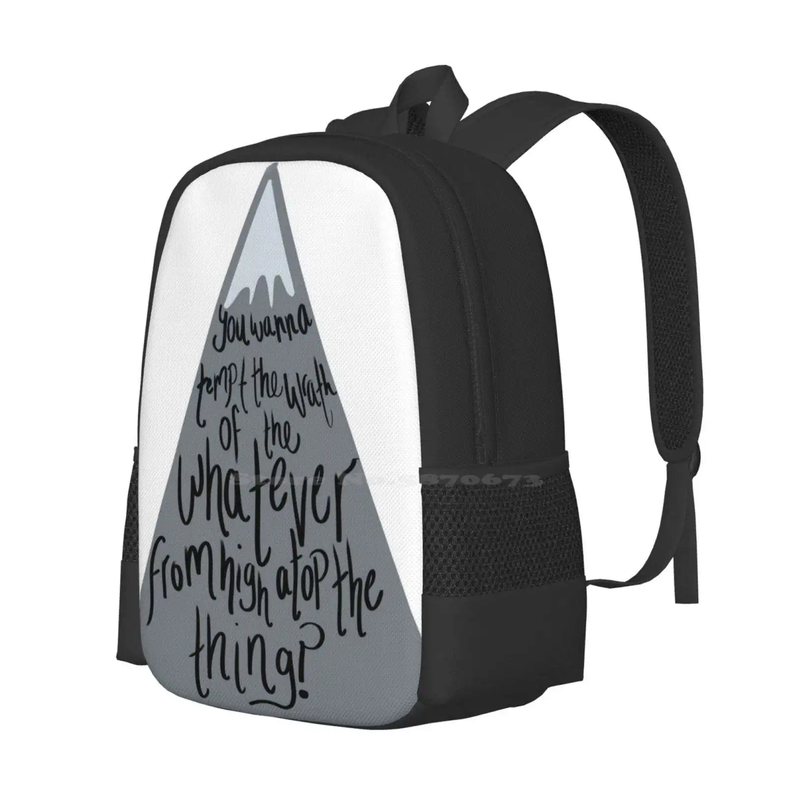 West Wing Toby Wrath Of The Whatever Pattern Design Bag Student'S Backpack West Wing Toby Toby Ziegler