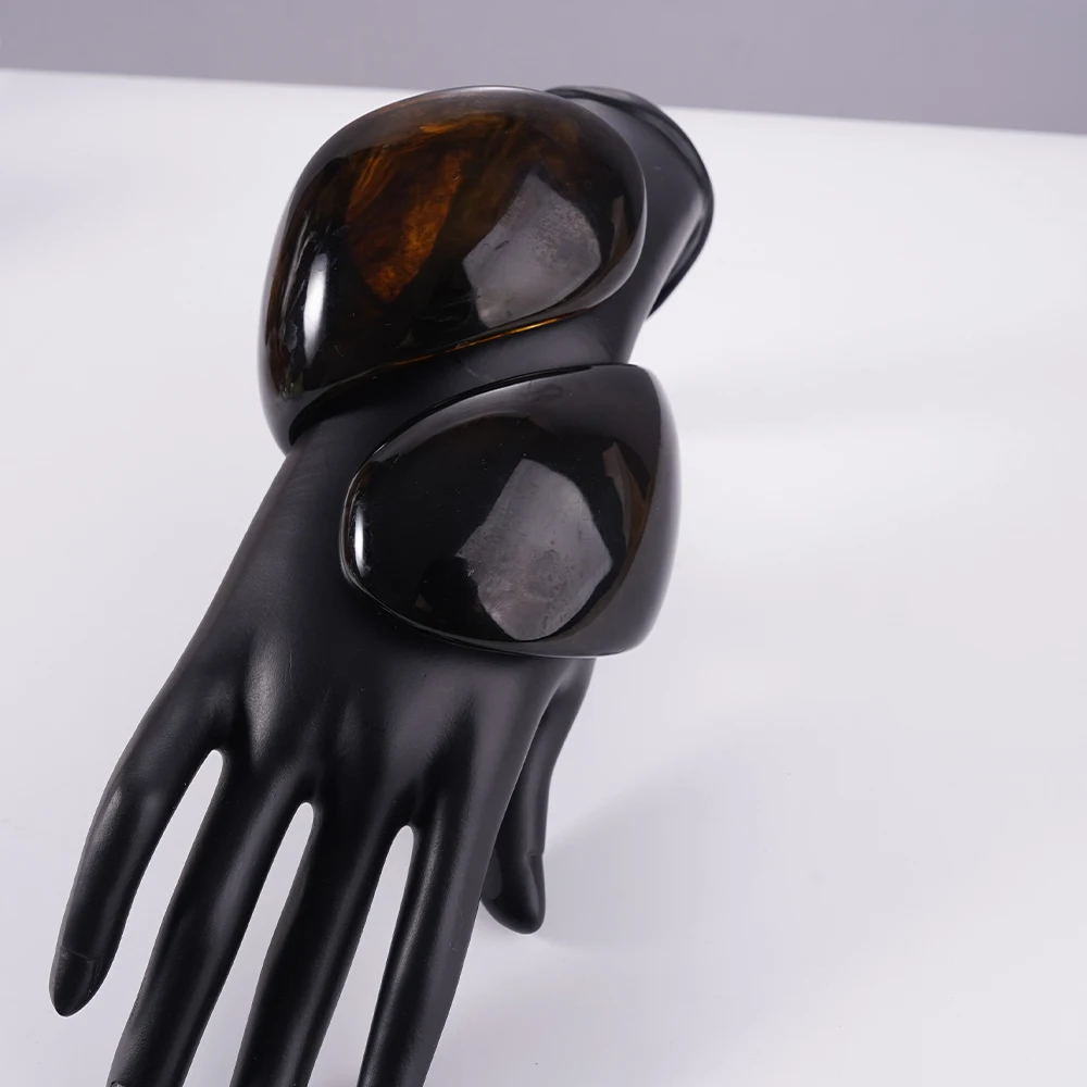 

Панк-формака, браслеты из смолы для женщин, красочные браслеты, смоляные манжеты, подвески, браслет, богемный панк, элегантные ювелирные изделия ﻿