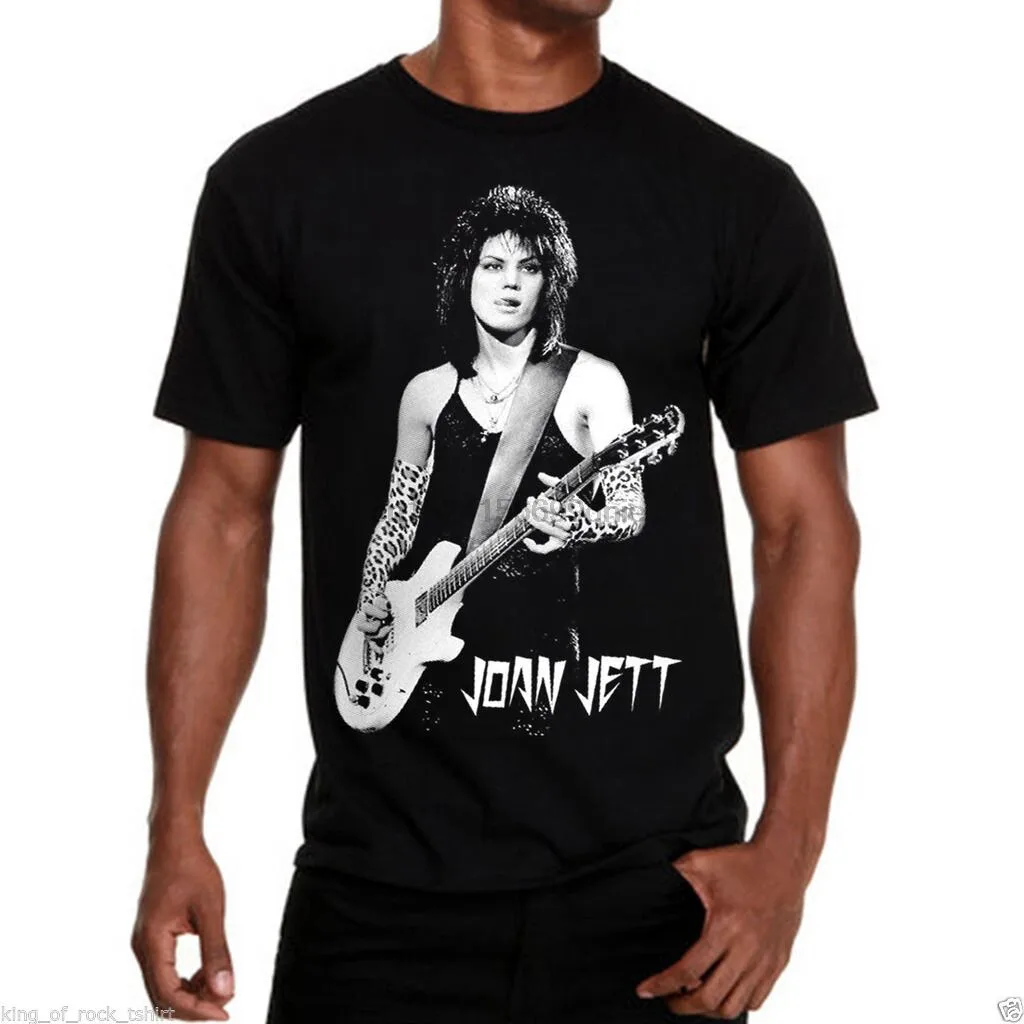 JOAN JETT gitar Rock T-Shirt Tee Men All Size