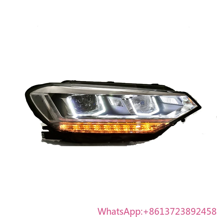 

High Quality HeadLamp Daytime Running Lights Lens Xenon Lamps LED Headlights for Volkswagen VW Touran 2016-2019