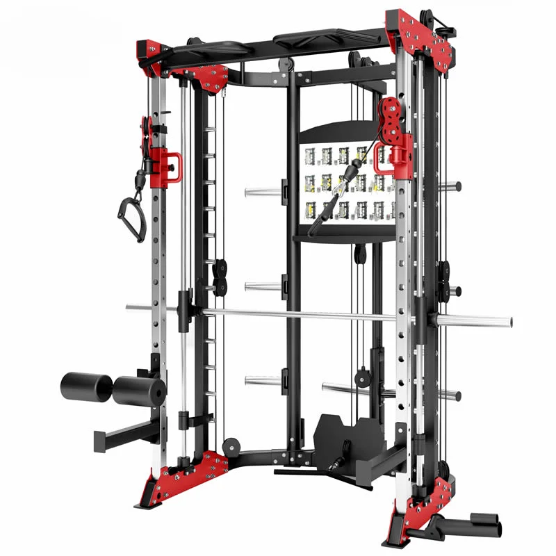 

Strength Best Sale Gym Functional Trainer Multi Smith Machine Home Gym Wooden Case Steel Bodybuilding Unisex 1 Set MND 5 Years