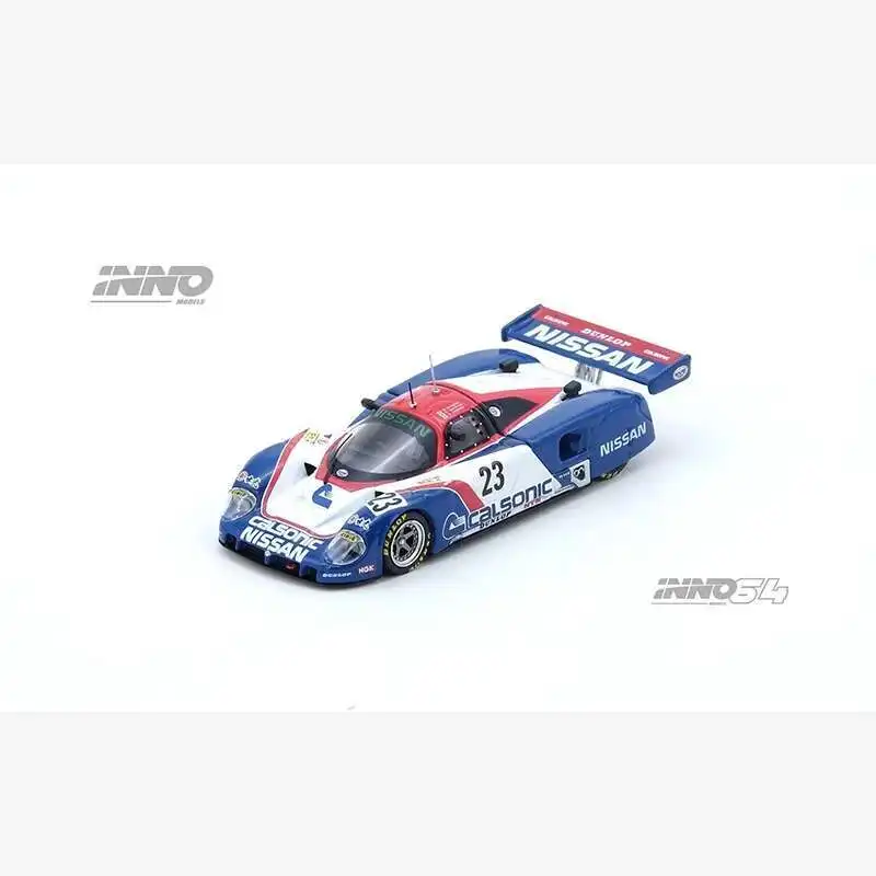 

PreSale INNO 1:64 NISSAN R89C LE MANS 1989 No.23 Opened Hood Diecast Diorama Car Model Collection Miniature Toys