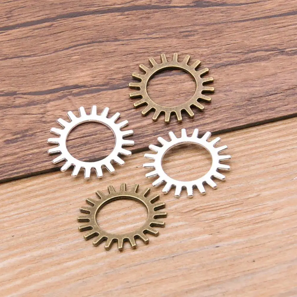 

15PCS 25mm Alloy Jewelry Accessories DIY Gear Pendant