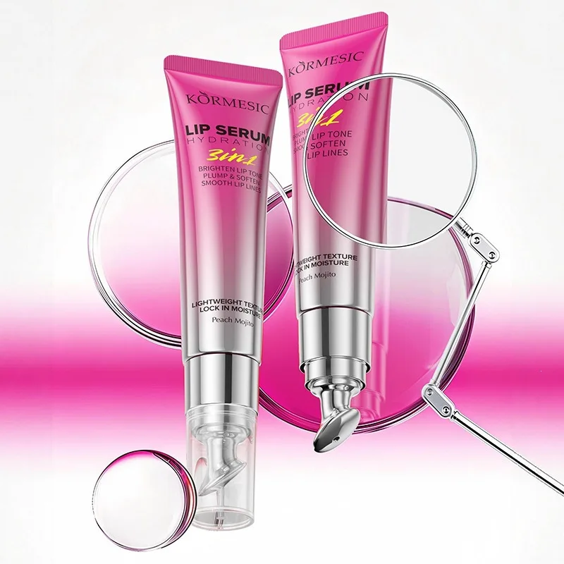 Lip Balm, 3 in 1 Lip Essence, Moisturizing Hydrating Nourishing Lip Care, Repair Lip Serum for Chapped Lips, Nourishing Lip Balm