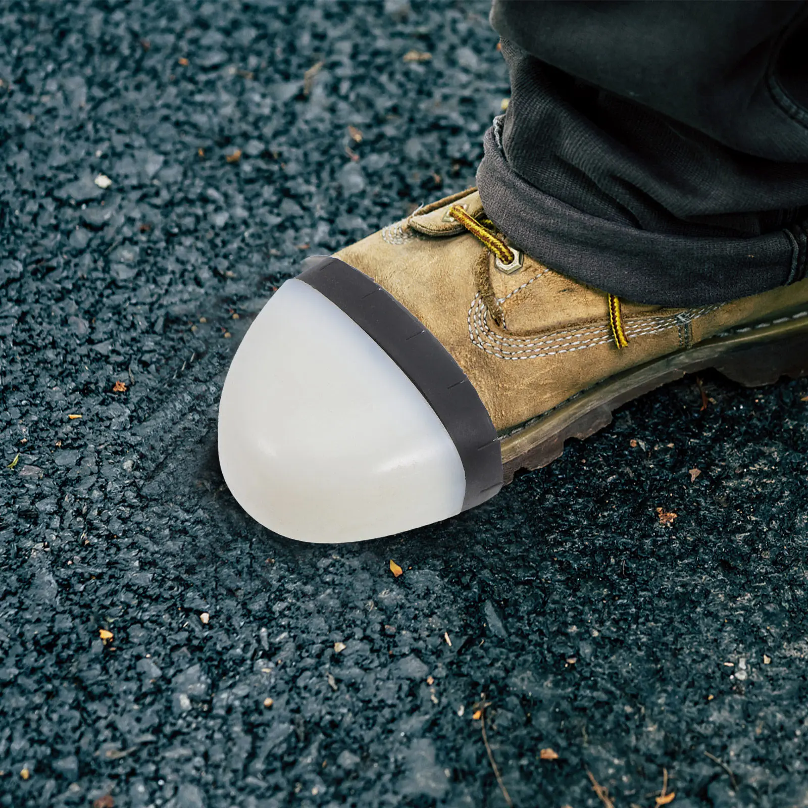 

4Pcs Plastic Toe Caps for Shoes Heavy Duty Safety Toe Inserts Compliant with International Standards for Work Boots Labor
