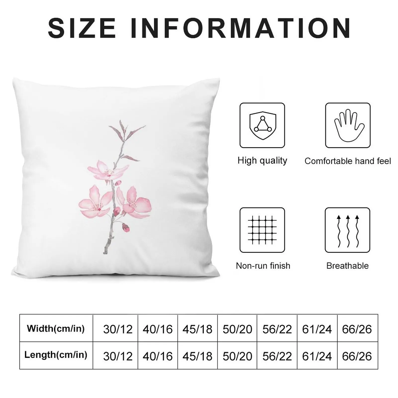 pink cherry blossom macro 2018 Throw Pillow Marble Cushion Cover pillow cover christmas pillow