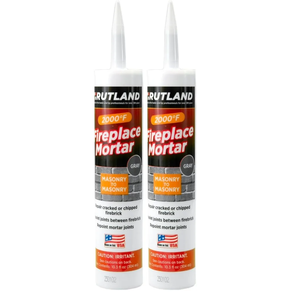 خرطوشة ملاط مدفأة رمادية 10.3 أونصة من روتلاند - 63 جرام