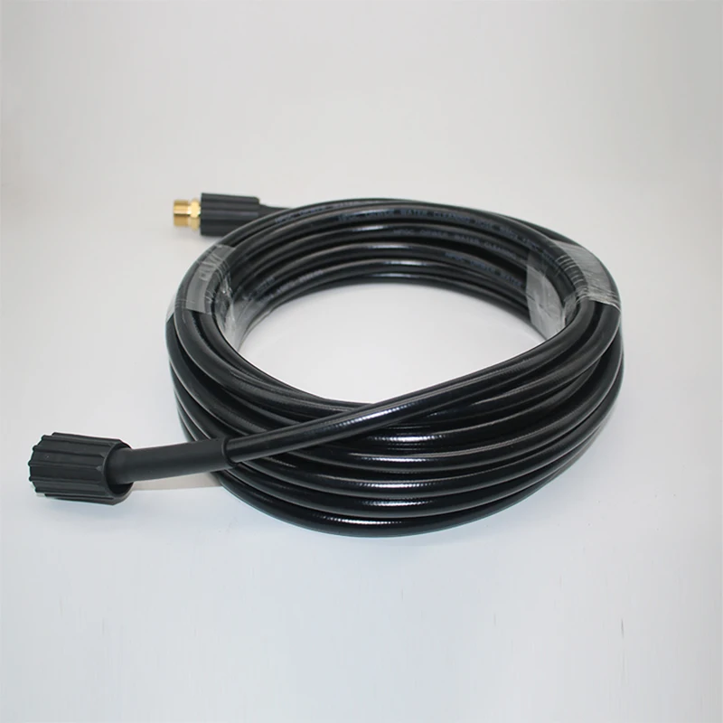 6-15 meters High Pressure Washer Hose Pipe Cord Car Washer Water Cleaning Extension Hose Water Hose for Karcher Pressure Cleaner