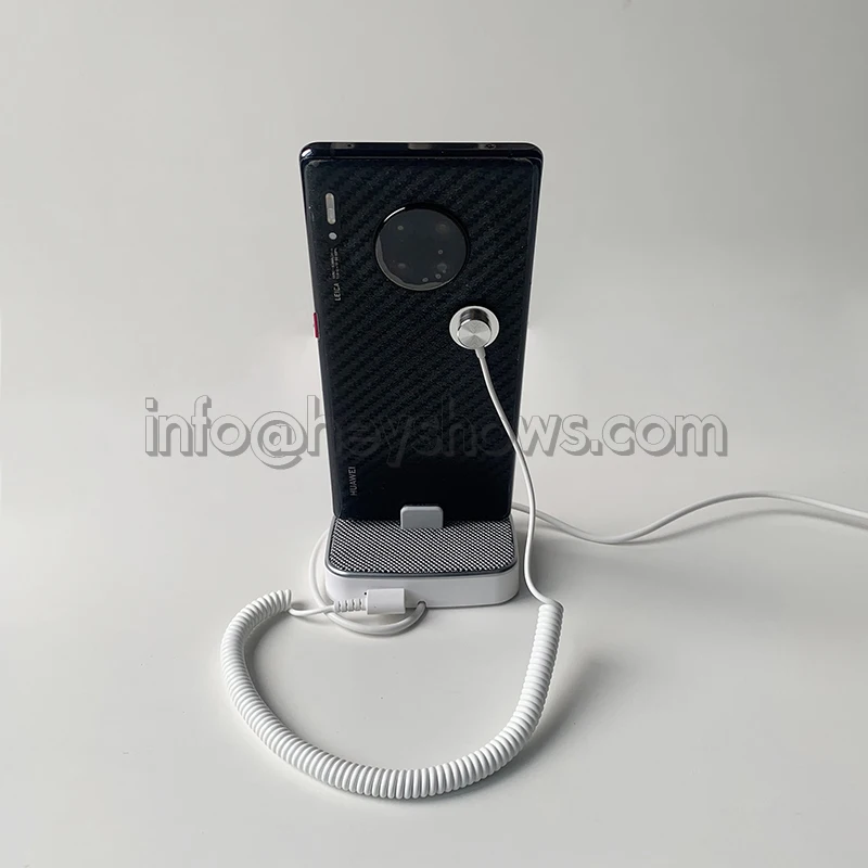 10x Anti-Theft Alarm For Mobile Phone Stand With Fast Charging Alarm Function iPhone Security Display Holder For Exhibition