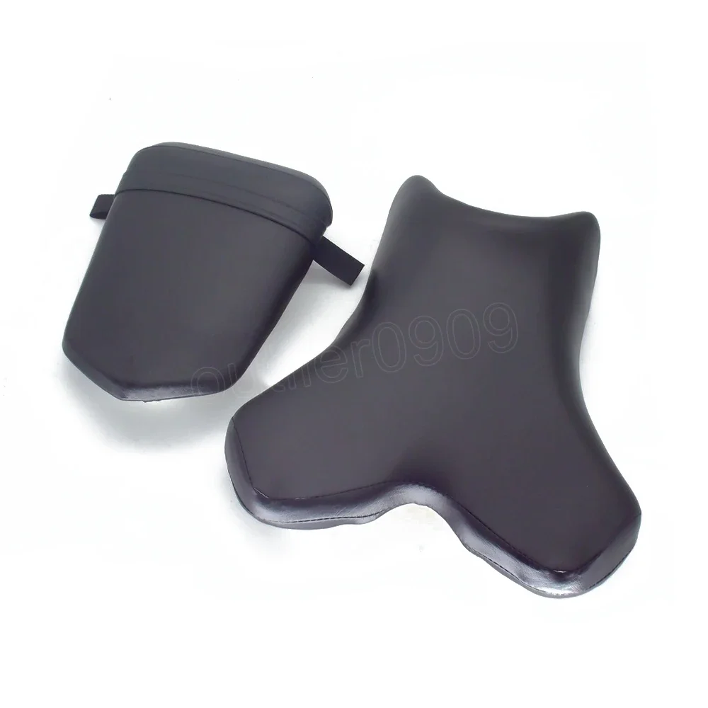 Motorcycle Black Front Rear Seat  Pillion Cushion Saddles For Yamaha YZF-R1 2004-2006 2005