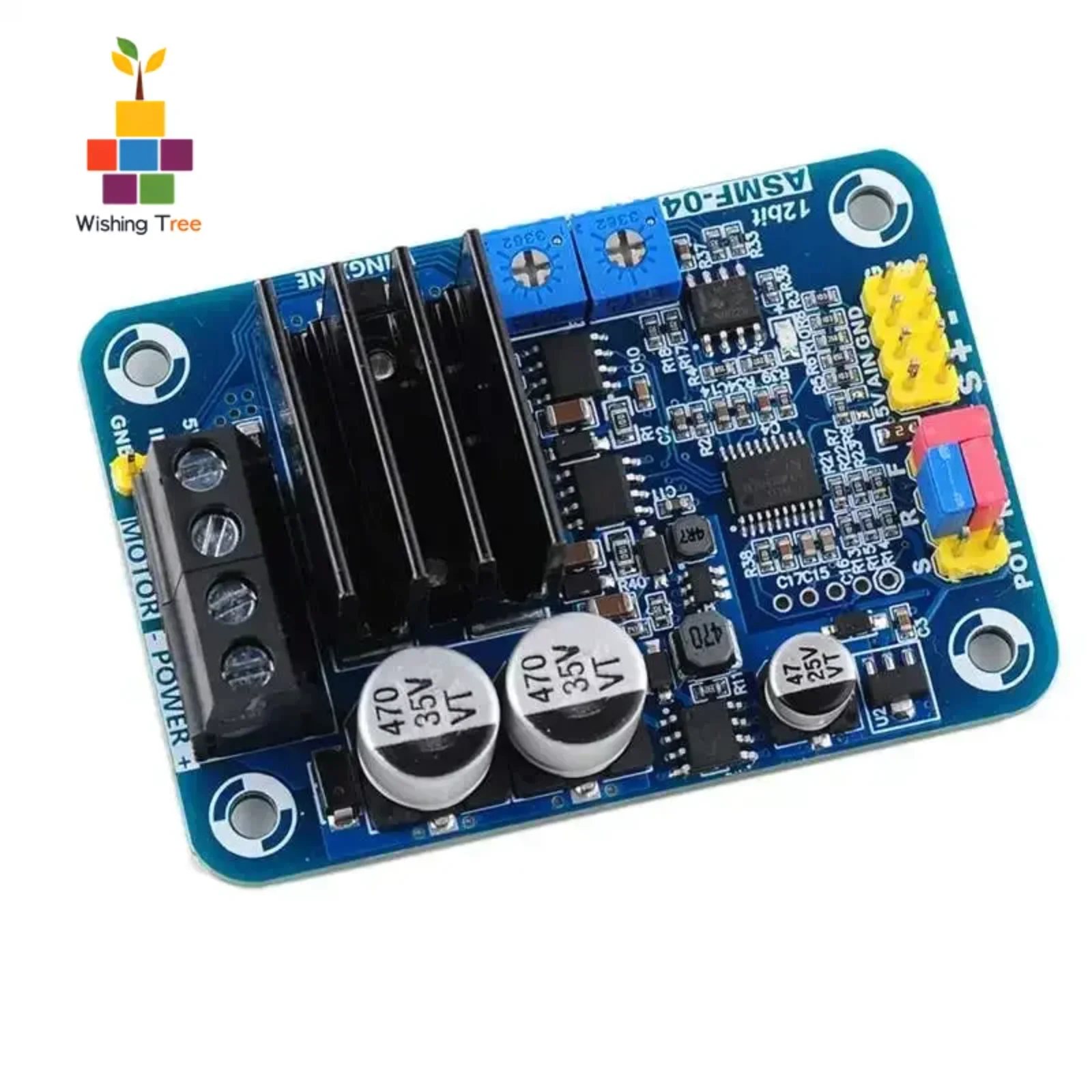 ASMF-04 500Nm High Torque Controller for Robotics DIY Servo Motor Driver with PWM/Analog Signal