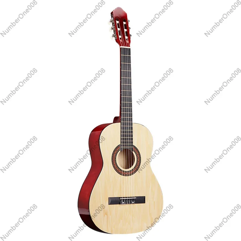 Classical Guitar 30/34/36/38/39 Inch, Beginner Acoustic Guitar, Full Size Starter Guitar for Students