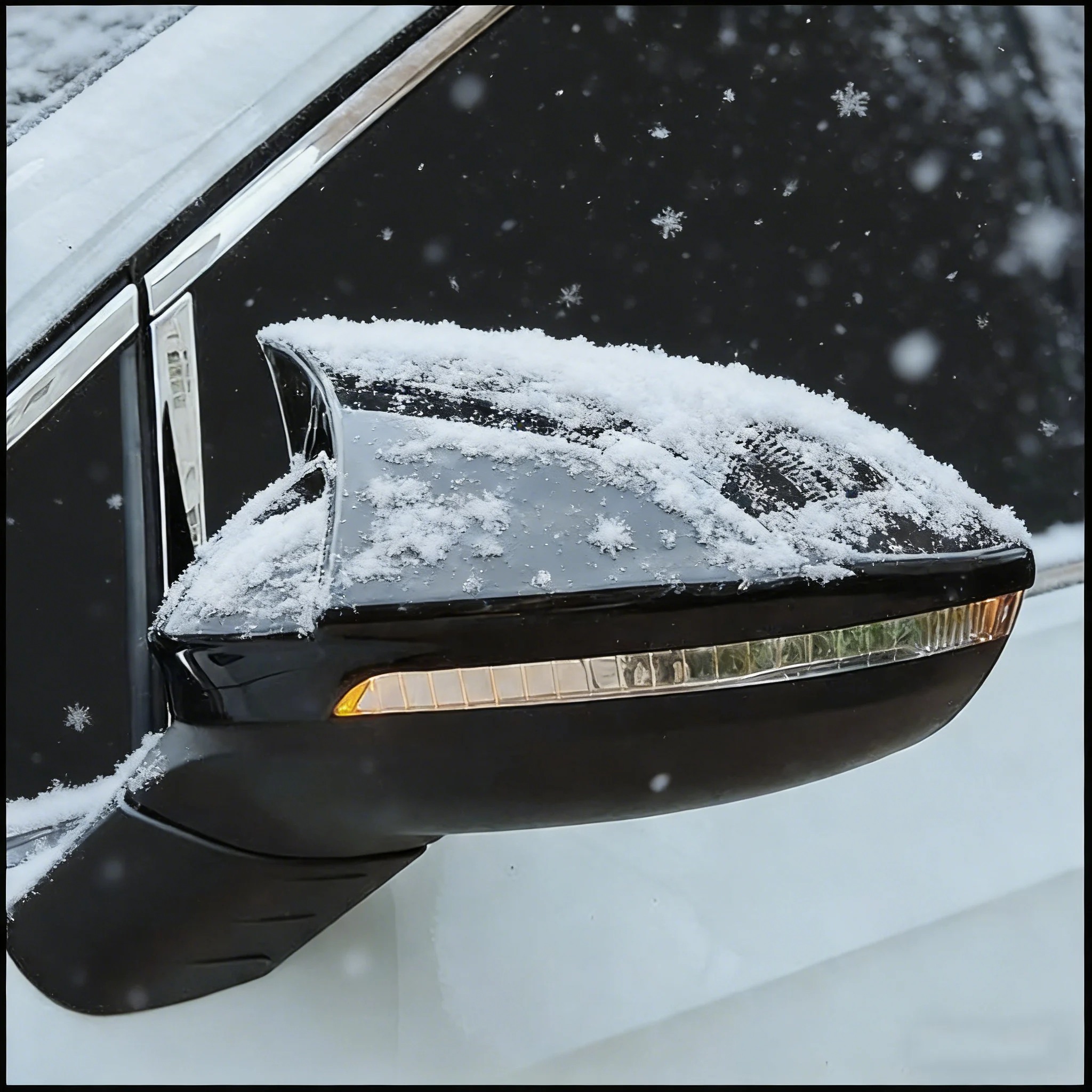 For Volkswagen VW Golf 8 MK8 2020-2022 Rearview Mirror Cover Trim With Horn Decoration Car Styling Accessories