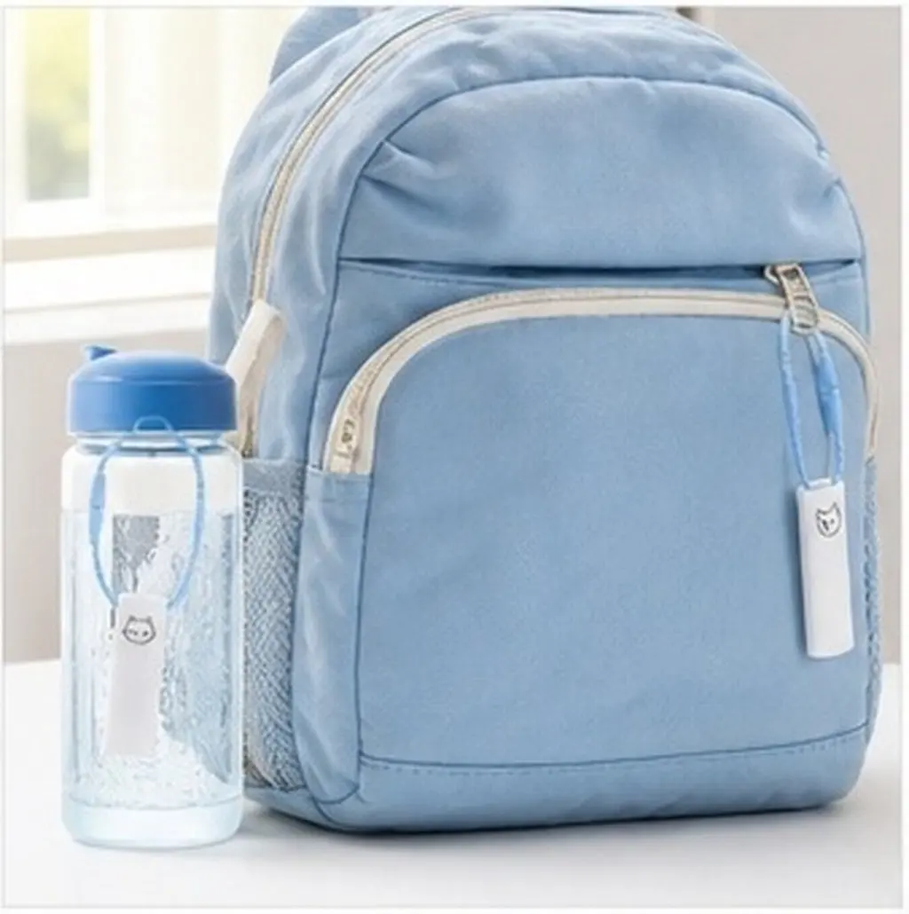 80Pcs Waterproof Name Labels Reusable for School Bags Clothes Shoes Water Bottles Items Daycare Identification Tags