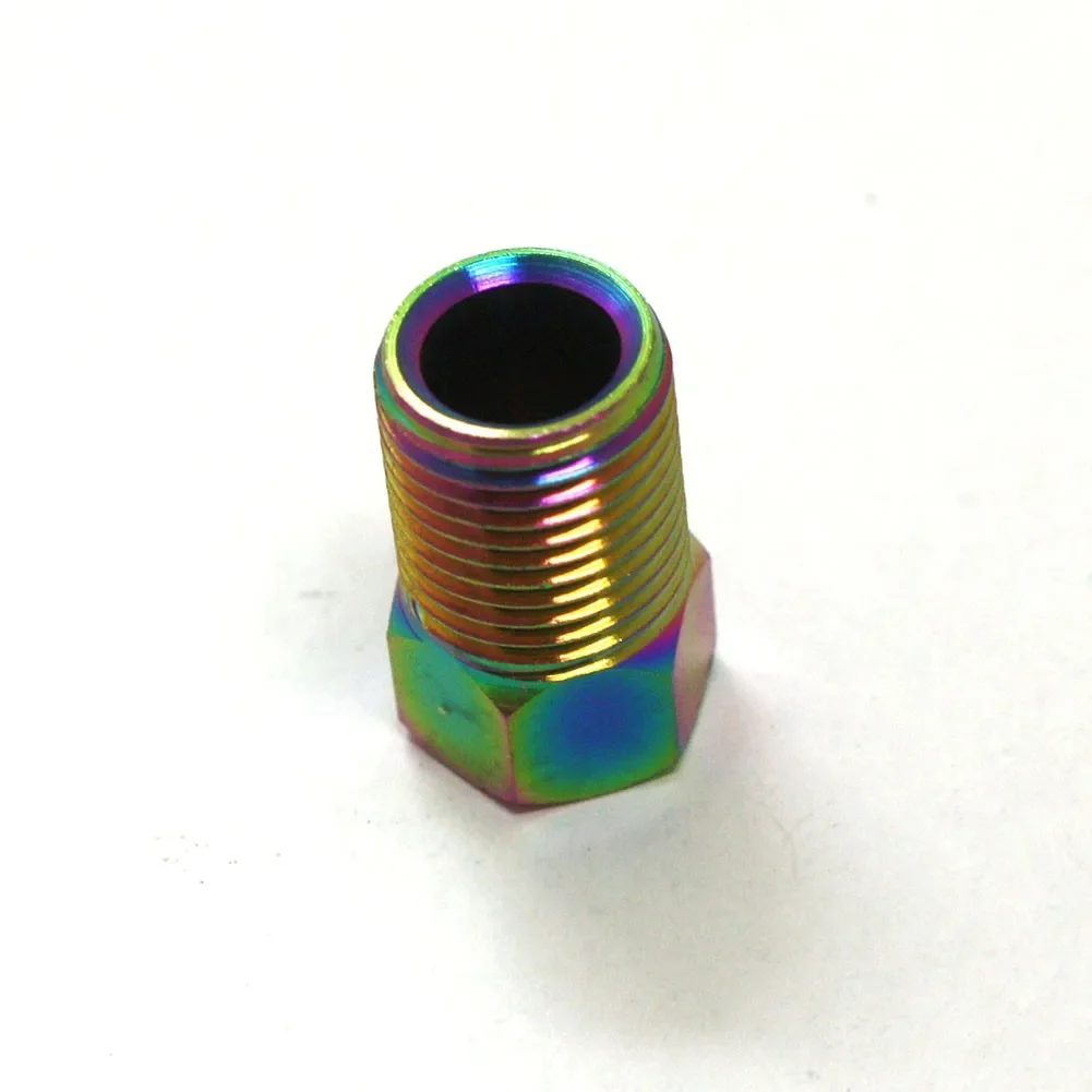 M8 Bike Bicycle Hydraulic Hose Screw Bolt Nut  Titanium For-Shimano/GUIDE Titanium Alloy Disc Brake Tubing Connection Screw