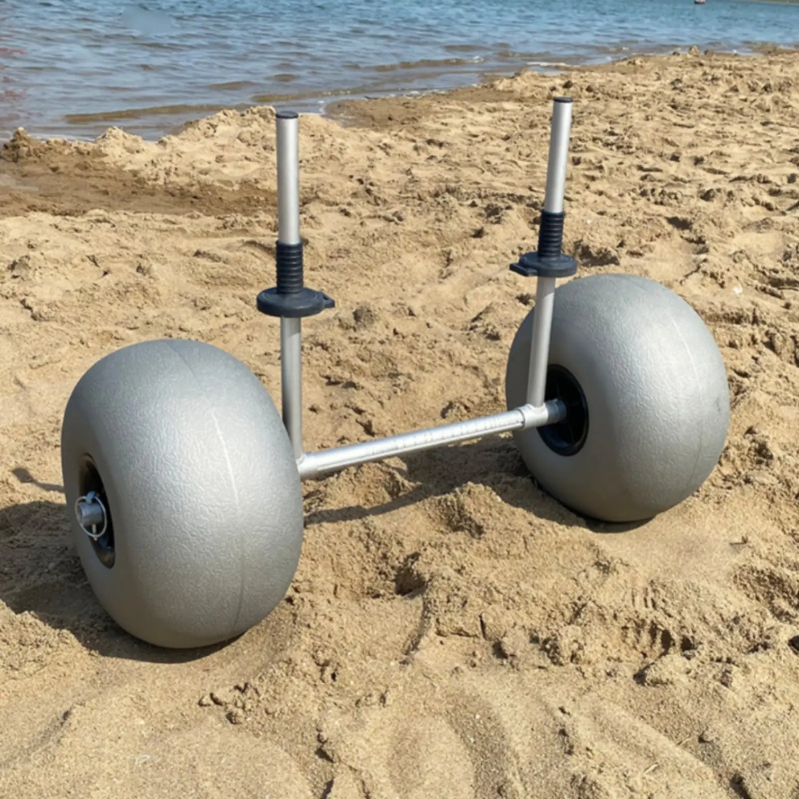 Outdoor Inflatable Balloon Tire for Beach Cart Heavy Duty Kayak Trailer Upgrade Transport Wheel
