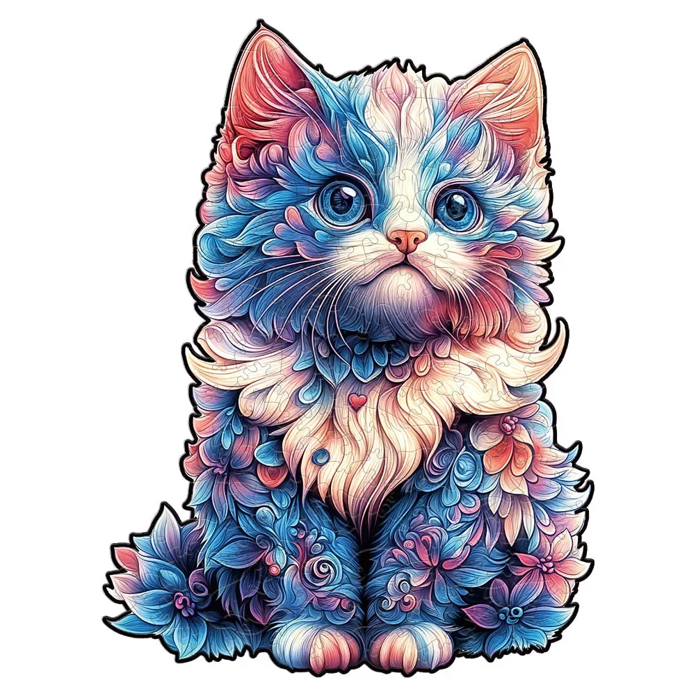 Puzzle di animali in legno per bambini adulti Puzzle di panda carino Regali di festa Giochi di feste in famiglia Puzzle di legno formato A3 A5