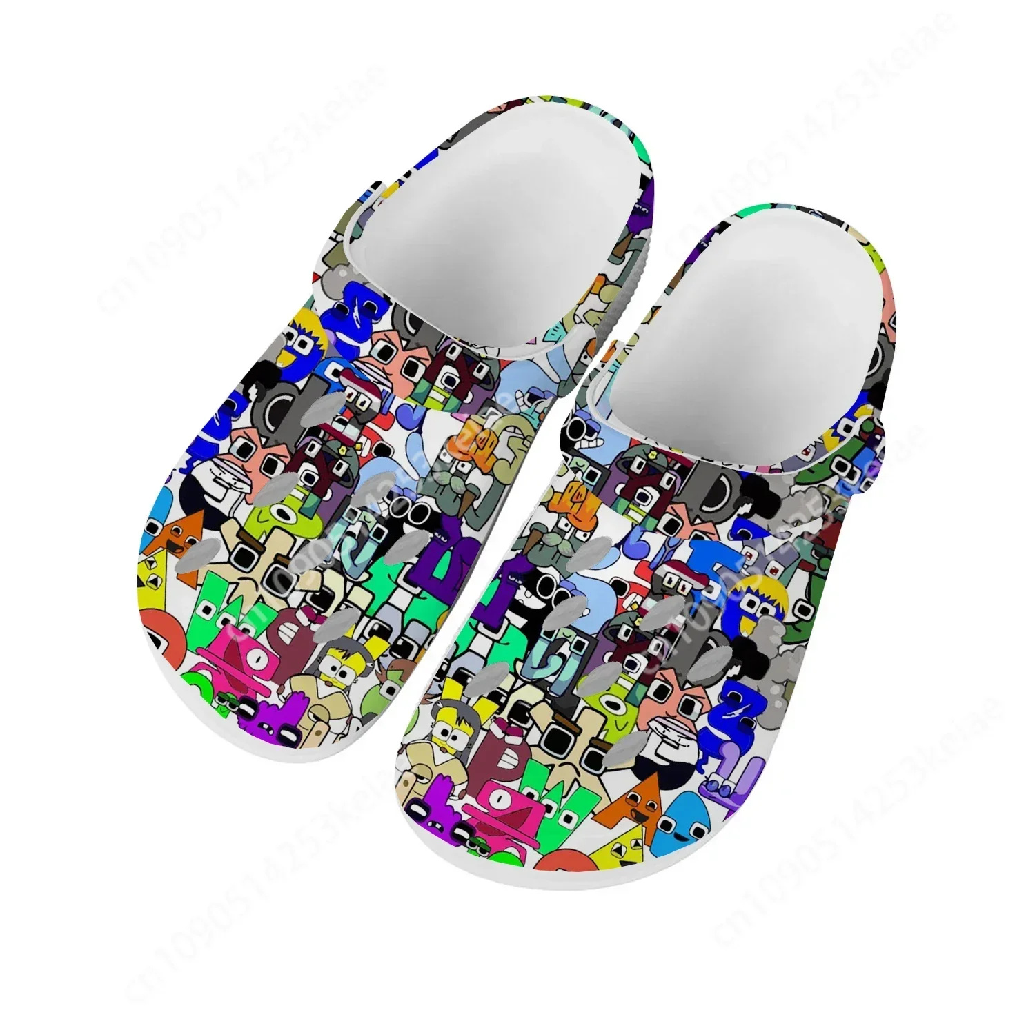 Alphabet Lore Home Clogs Hot Cartoon Game Mens Womens Youth Boys Girls Sandals Shoes Garden Custom Shoes Beach Hole Slippers