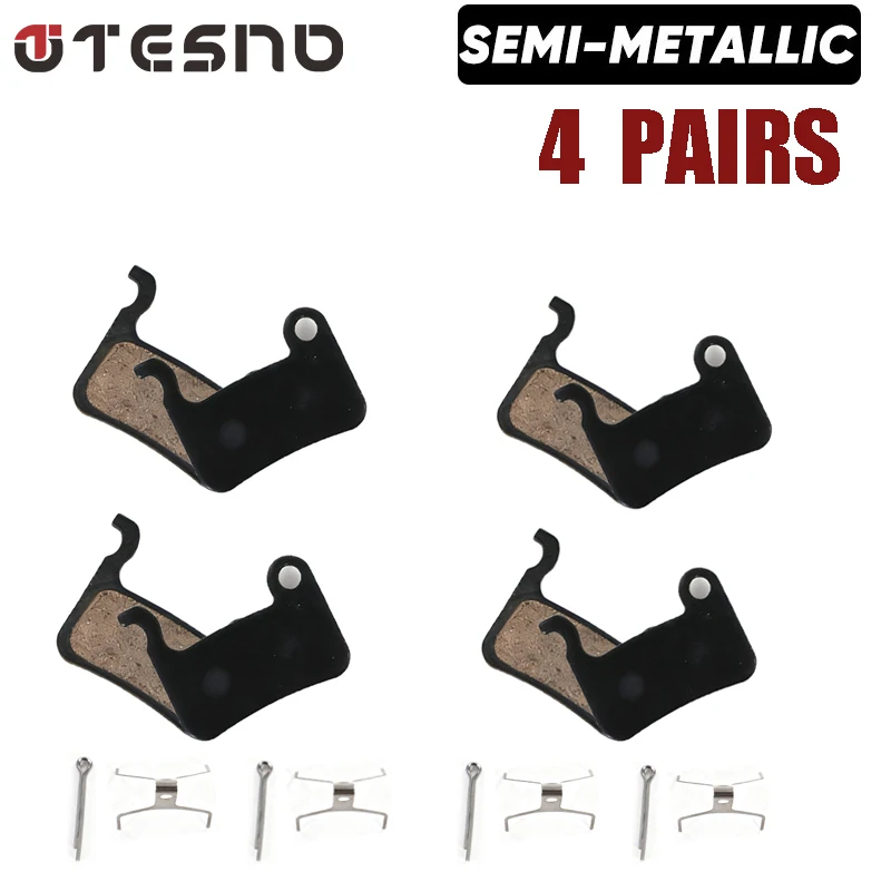TESNO Resin Schijfremblokken voor SHIMANO A01S Slijtvaste Hydraulische Remblokken MTB Remblokken voor M06 M07 Fiets Onderdelen