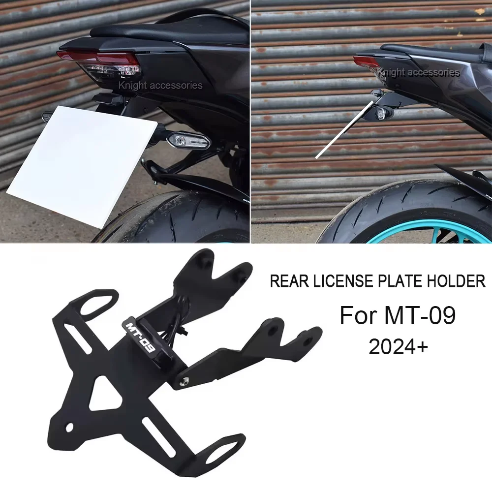 

Tail Tidy For MT-09/SP MT09 mt09 2024 2025 Rear License Plate Holder Tidy MT09 2024 Accessories MT09 mt 09 2025