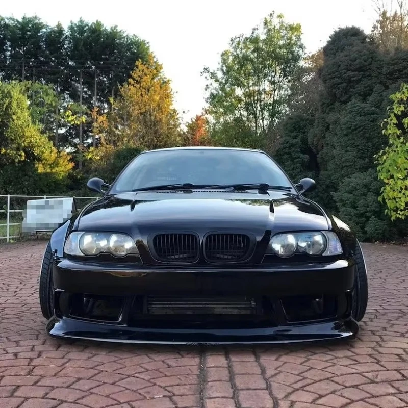 Fit  E46 Bumper Suitable for 3 Series E46 Modified M 3 Front Bumper Rear Bumper Body Kit view 2
