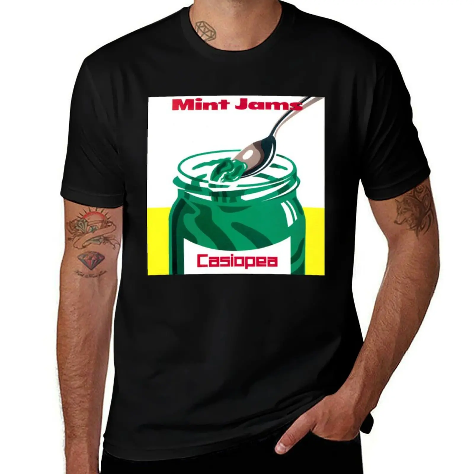 

CASIOPEA - MINT JAMS T-Shirt cotton tshirt 100% cotton t shirts man 100% t shirt custom print T-shirt