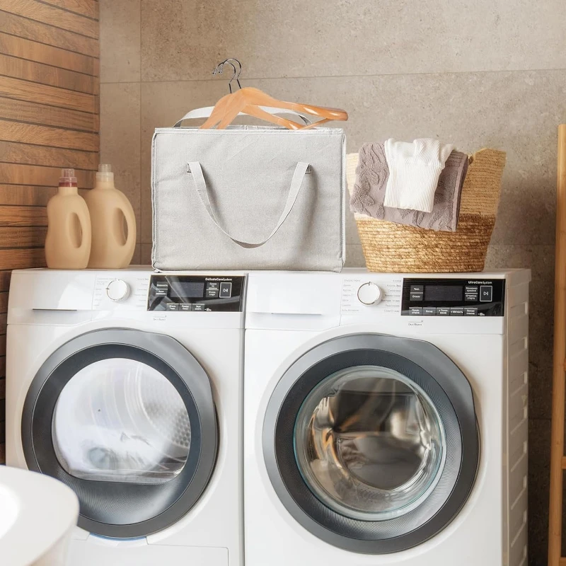 Multifunctional Clothe Hanger Organizer Bag Triangular Space Saving Hanger Organizer with Handle Waterproof Portable Storage Bag