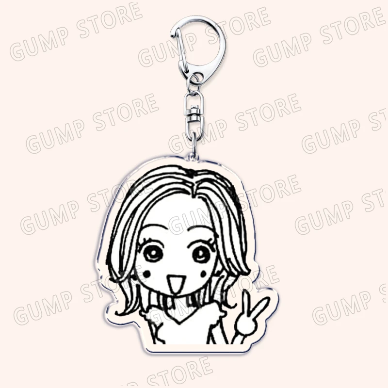 مطابقة معالجات الضفدع أحبك سلاسل المفاتيح للنساء اكسسوارات نانا هاتشي أغنية كيرينغ المشجعين عشاق زوجين الأصدقاء BF GF الهدايا