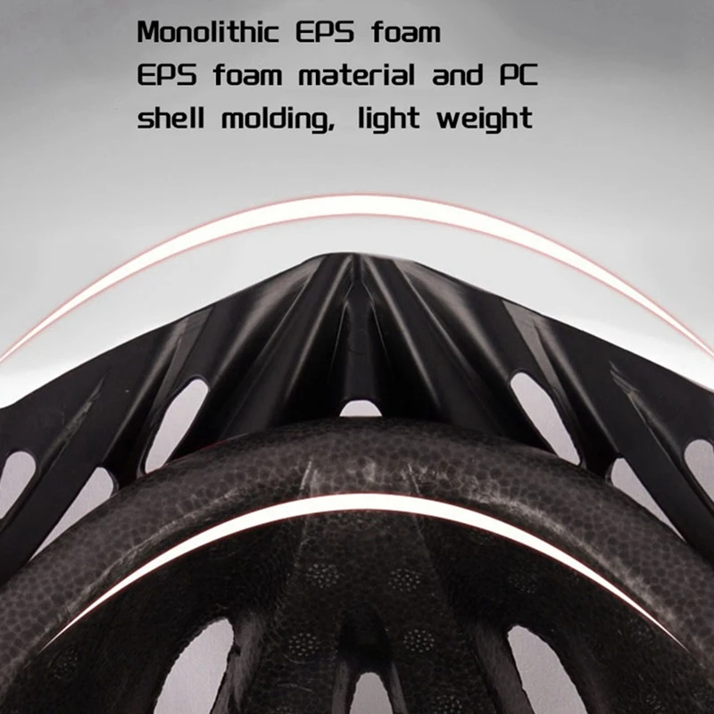 ●Adult Bike Helmet, Light Microshell, Men and Women, Fit Adjustment Suggested Fit 54-63cm for Cycling B-A57M