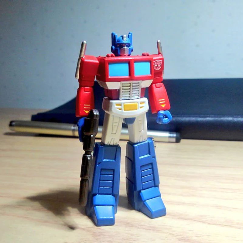 Takara Tomy Tomica Transformers de juguete para niños, figura de acción Original de Japón, de aleación, Optimus Prime