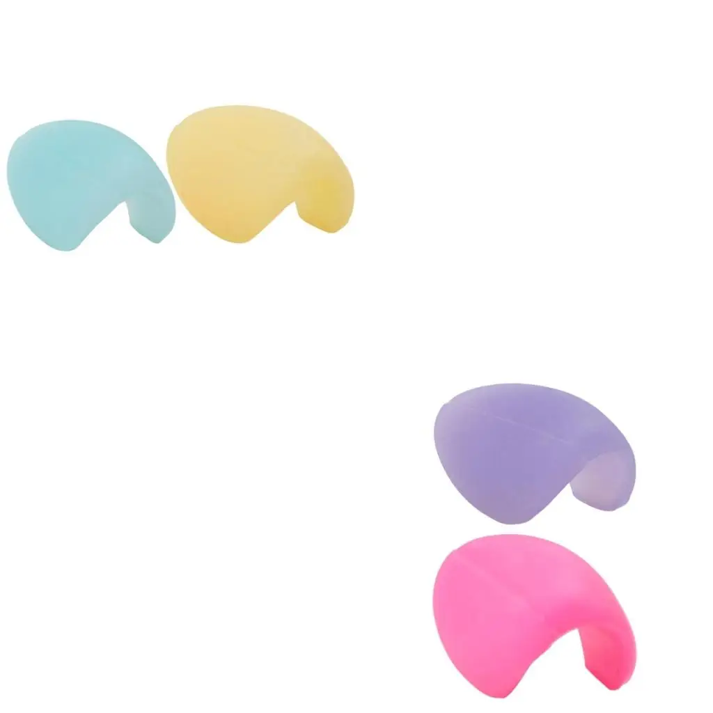 Q39E 2 Pcs Flute Thumb Rest Cushion Soft Finger Cover Musical Instrument Accessories
