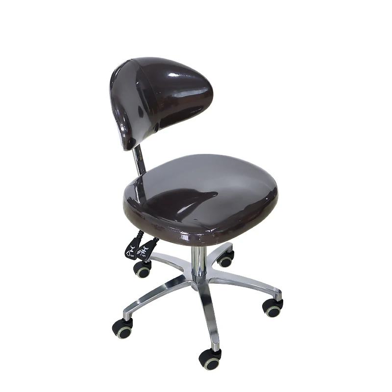 Superfiber leather Medical Dental Dentist Surgical Nurse Doctor Stool Swivel Rolling Chair High Quality Dentist Doctors Chair