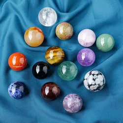 20mm Amethyst Ball Natural Amethyst Ball Quartz Crystal Gemstone Sphere Home Decor Healing