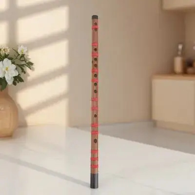 

1Pcs Learning Flute Student Wooden Portable Flute Drop Resistant Beginner Chinese Traditional Instrument