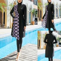 Muslim Swimwear 2022 New Hijab Femme Musulman Muslim Swimming Suit For Women Burkini Femme Musulmane Islam Modest Plain Abayas