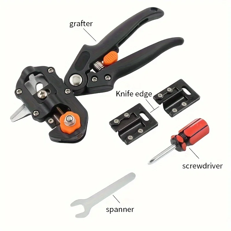Grafting Pruner Scissor Garden Tool Professional Branch Cutter Secateur Pruning Plant Fruit Tree Scissor Chopper Vaccination Cut