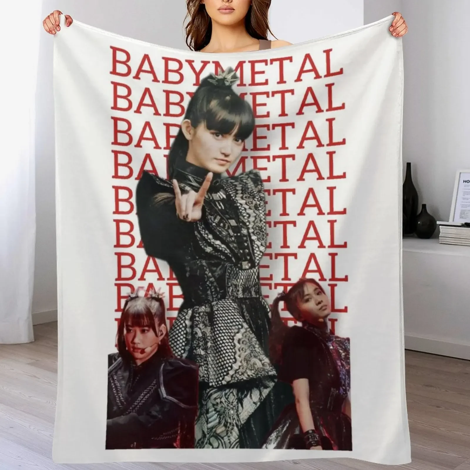 

Babymetal New Formation Throw Blanket Decorative Soft Throw Blanket for Couch Sofa