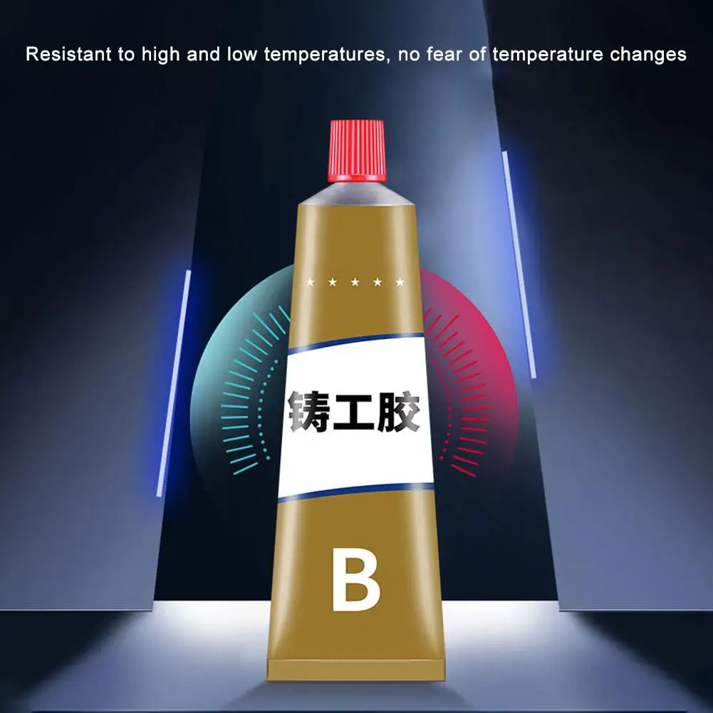 High-Quality AB Adhesive for Welding Casting Bonding - Universal Leak Plugging Metal Radiator Components Sand Holes Water Tank R view 4
