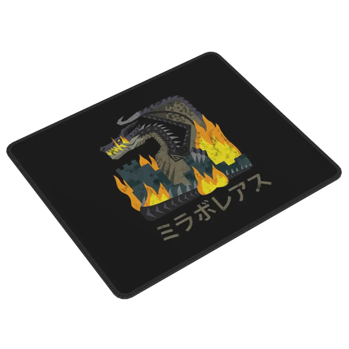 Multi-size Mouse Pad Monster Hunter World Iceborne Nargacuga Kanji Icon Gamer PC Laptop Mats Keyboard Carpet Computer Gaming